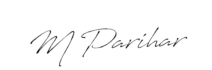 You can use this online signature creator to create a handwritten signature for the name M Parihar. This is the best online autograph maker. M Parihar signature style 6 images and pictures png