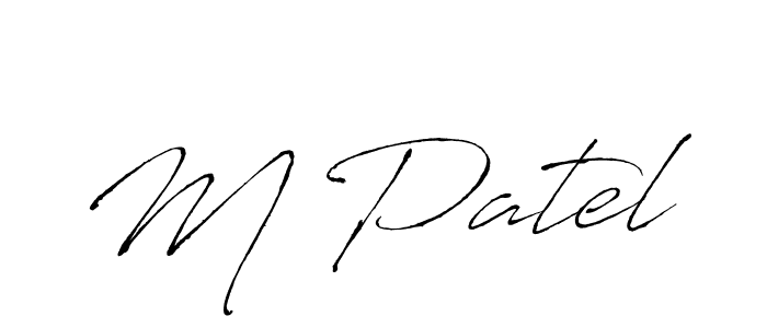 Also we have M Patel name is the best signature style. Create professional handwritten signature collection using Antro_Vectra autograph style. M Patel signature style 6 images and pictures png