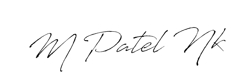 Here are the top 10 professional signature styles for the name M Patel Nk. These are the best autograph styles you can use for your name. M Patel Nk signature style 6 images and pictures png