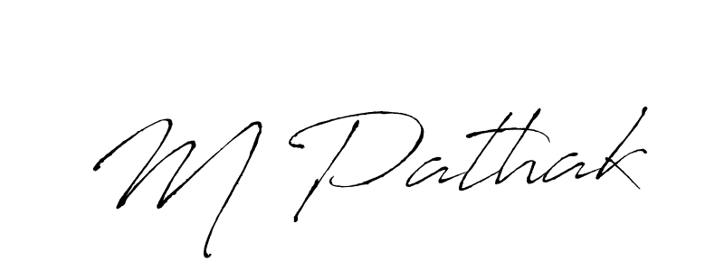 Once you've used our free online signature maker to create your best signature Antro_Vectra style, it's time to enjoy all of the benefits that M Pathak name signing documents. M Pathak signature style 6 images and pictures png