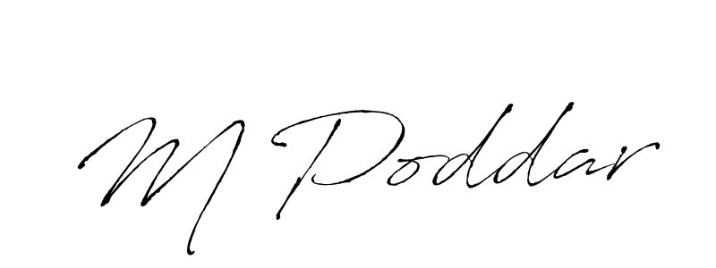 You should practise on your own different ways (Antro_Vectra) to write your name (M Poddar) in signature. don't let someone else do it for you. M Poddar signature style 6 images and pictures png