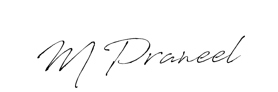 Make a beautiful signature design for name M Praneel. Use this online signature maker to create a handwritten signature for free. M Praneel signature style 6 images and pictures png