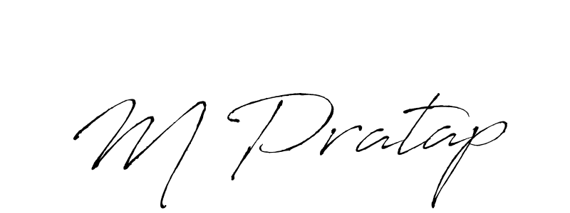 if you are searching for the best signature style for your name M Pratap. so please give up your signature search. here we have designed multiple signature styles  using Antro_Vectra. M Pratap signature style 6 images and pictures png