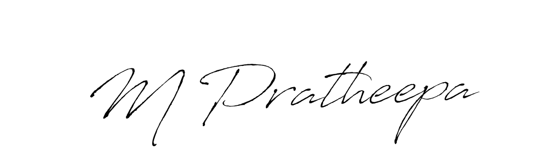 if you are searching for the best signature style for your name M Pratheepa. so please give up your signature search. here we have designed multiple signature styles  using Antro_Vectra. M Pratheepa signature style 6 images and pictures png