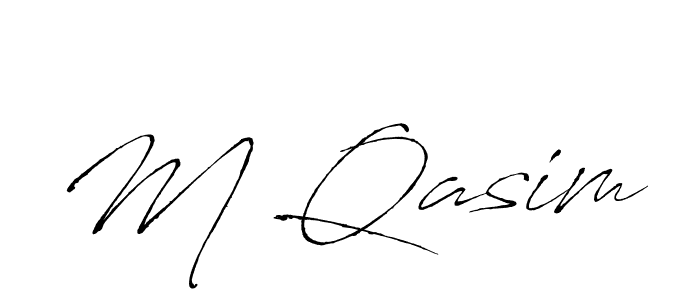 Make a beautiful signature design for name M Qasim. Use this online signature maker to create a handwritten signature for free. M Qasim signature style 6 images and pictures png