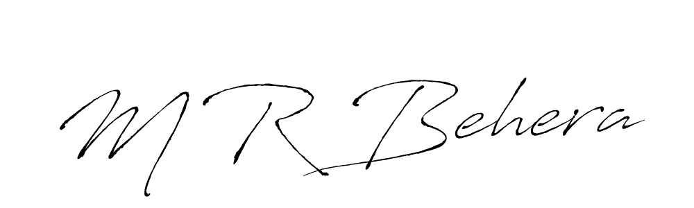 You can use this online signature creator to create a handwritten signature for the name M R Behera. This is the best online autograph maker. M R Behera signature style 6 images and pictures png