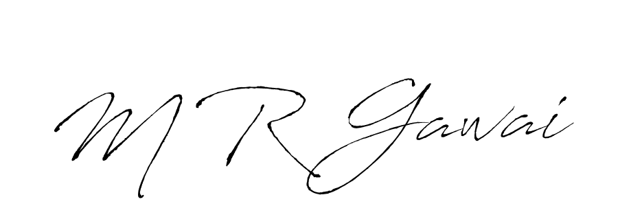 Antro_Vectra is a professional signature style that is perfect for those who want to add a touch of class to their signature. It is also a great choice for those who want to make their signature more unique. Get M R Gawai name to fancy signature for free. M R Gawai signature style 6 images and pictures png