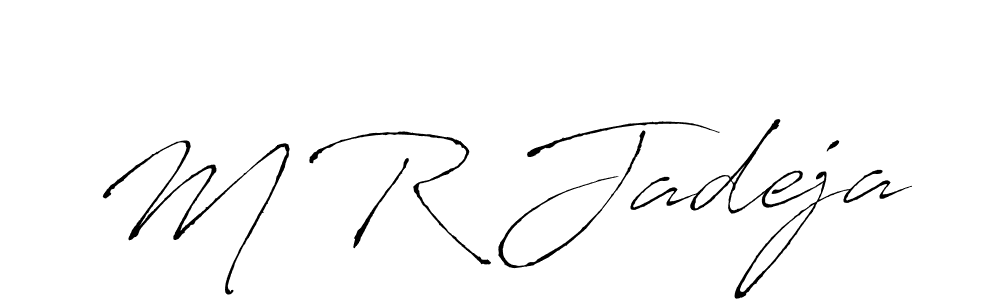 You can use this online signature creator to create a handwritten signature for the name M R Jadeja. This is the best online autograph maker. M R Jadeja signature style 6 images and pictures png