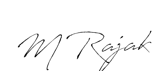 You should practise on your own different ways (Antro_Vectra) to write your name (M Rajak) in signature. don't let someone else do it for you. M Rajak signature style 6 images and pictures png