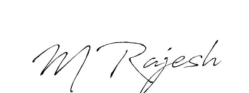 You should practise on your own different ways (Antro_Vectra) to write your name (M Rajesh) in signature. don't let someone else do it for you. M Rajesh signature style 6 images and pictures png