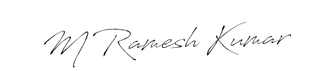 Once you've used our free online signature maker to create your best signature Antro_Vectra style, it's time to enjoy all of the benefits that M Ramesh Kumar name signing documents. M Ramesh Kumar signature style 6 images and pictures png