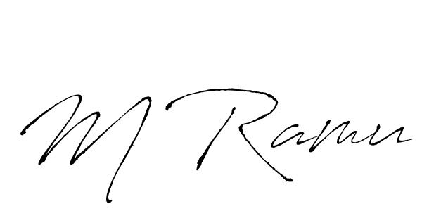 How to Draw M Ramu signature style? Antro_Vectra is a latest design signature styles for name M Ramu. M Ramu signature style 6 images and pictures png