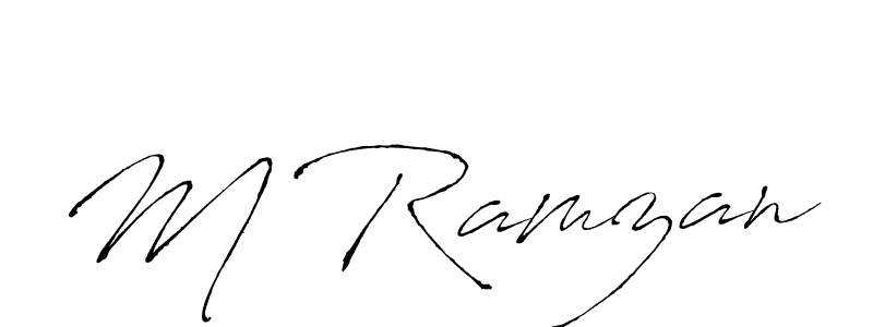 The best way (Antro_Vectra) to make a short signature is to pick only two or three words in your name. The name M Ramzan include a total of six letters. For converting this name. M Ramzan signature style 6 images and pictures png