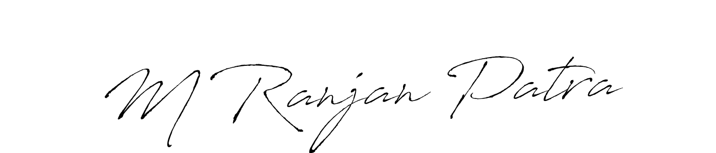 Also we have M Ranjan Patra name is the best signature style. Create professional handwritten signature collection using Antro_Vectra autograph style. M Ranjan Patra signature style 6 images and pictures png
