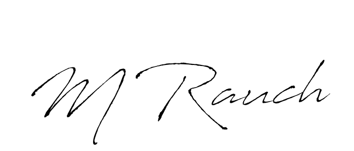 Make a beautiful signature design for name M Rauch. Use this online signature maker to create a handwritten signature for free. M Rauch signature style 6 images and pictures png