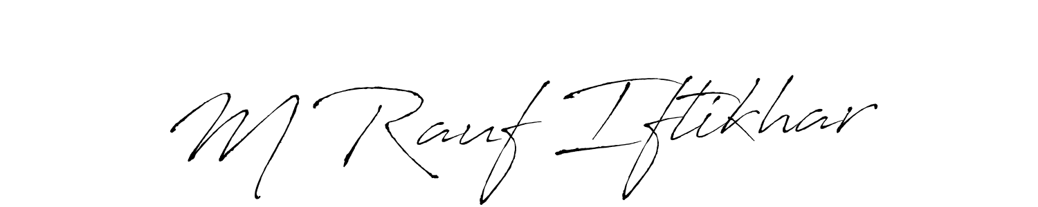 Once you've used our free online signature maker to create your best signature Antro_Vectra style, it's time to enjoy all of the benefits that M Rauf Iftikhar name signing documents. M Rauf Iftikhar signature style 6 images and pictures png