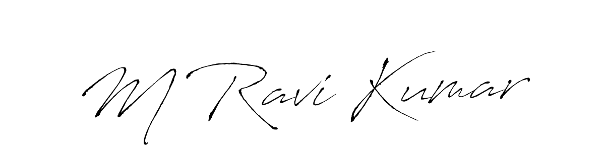 Once you've used our free online signature maker to create your best signature Antro_Vectra style, it's time to enjoy all of the benefits that M Ravi Kumar name signing documents. M Ravi Kumar signature style 6 images and pictures png