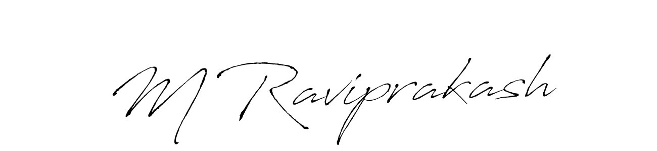 Make a beautiful signature design for name M Raviprakash. Use this online signature maker to create a handwritten signature for free. M Raviprakash signature style 6 images and pictures png