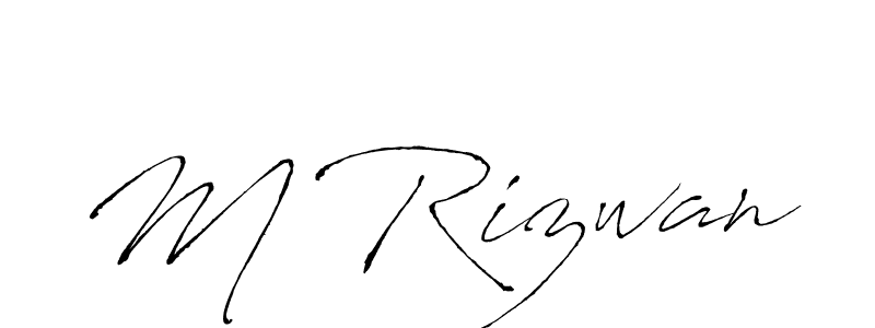 This is the best signature style for the M Rizwan name. Also you like these signature font (Antro_Vectra). Mix name signature. M Rizwan signature style 6 images and pictures png