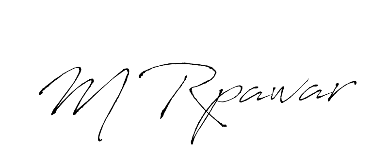 Also You can easily find your signature by using the search form. We will create M Rpawar name handwritten signature images for you free of cost using Antro_Vectra sign style. M Rpawar signature style 6 images and pictures png