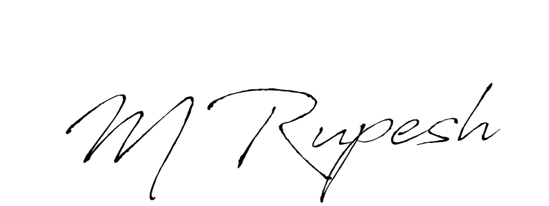 Best and Professional Signature Style for M Rupesh. Antro_Vectra Best Signature Style Collection. M Rupesh signature style 6 images and pictures png