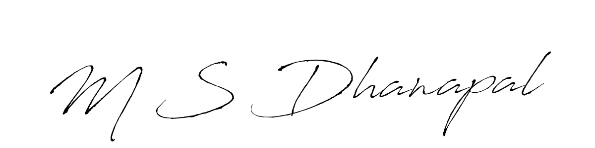 It looks lik you need a new signature style for name M S Dhanapal. Design unique handwritten (Antro_Vectra) signature with our free signature maker in just a few clicks. M S Dhanapal signature style 6 images and pictures png