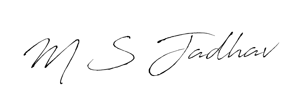 How to Draw M S Jadhav signature style? Antro_Vectra is a latest design signature styles for name M S Jadhav. M S Jadhav signature style 6 images and pictures png