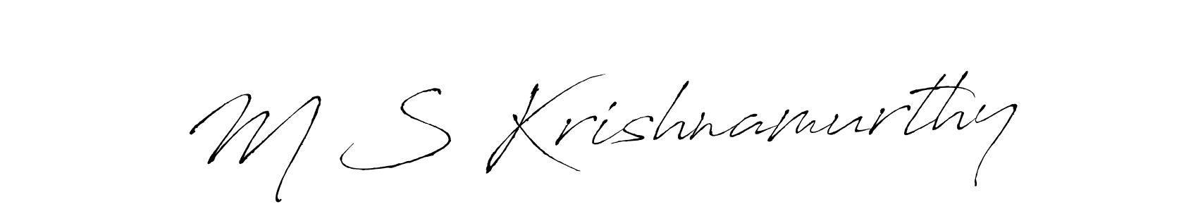 How to Draw M S Krishnamurthy signature style? Antro_Vectra is a latest design signature styles for name M S Krishnamurthy. M S Krishnamurthy signature style 6 images and pictures png