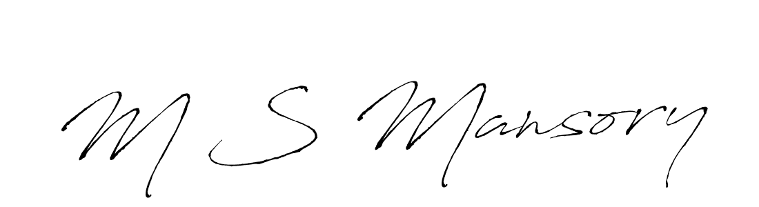 This is the best signature style for the M S Mansory name. Also you like these signature font (Antro_Vectra). Mix name signature. M S Mansory signature style 6 images and pictures png