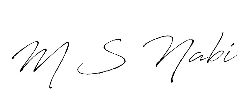 It looks lik you need a new signature style for name M S Nabi. Design unique handwritten (Antro_Vectra) signature with our free signature maker in just a few clicks. M S Nabi signature style 6 images and pictures png