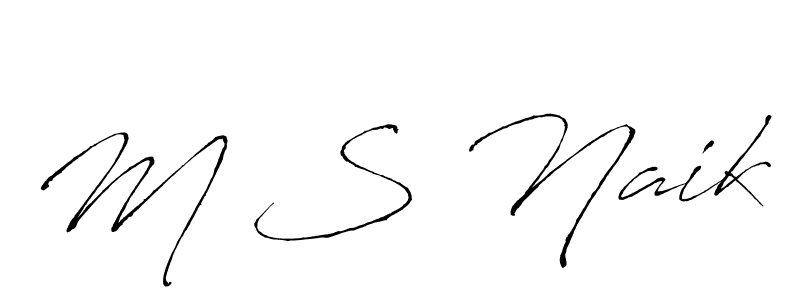 You should practise on your own different ways (Antro_Vectra) to write your name (M S Naik) in signature. don't let someone else do it for you. M S Naik signature style 6 images and pictures png