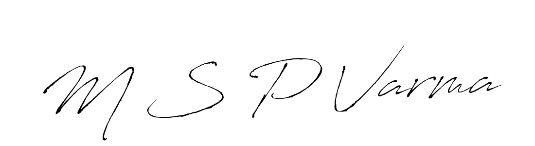 Once you've used our free online signature maker to create your best signature Antro_Vectra style, it's time to enjoy all of the benefits that M S P Varma name signing documents. M S P Varma signature style 6 images and pictures png