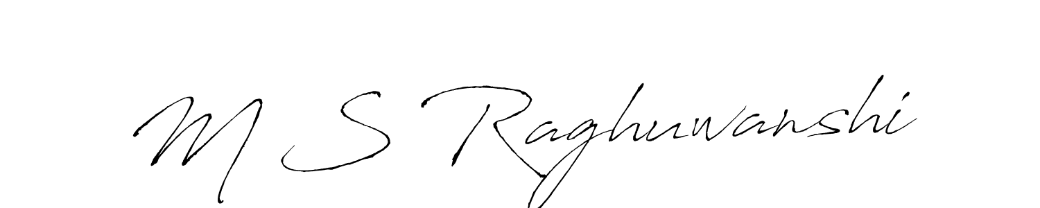 Once you've used our free online signature maker to create your best signature Antro_Vectra style, it's time to enjoy all of the benefits that M S Raghuwanshi name signing documents. M S Raghuwanshi signature style 6 images and pictures png