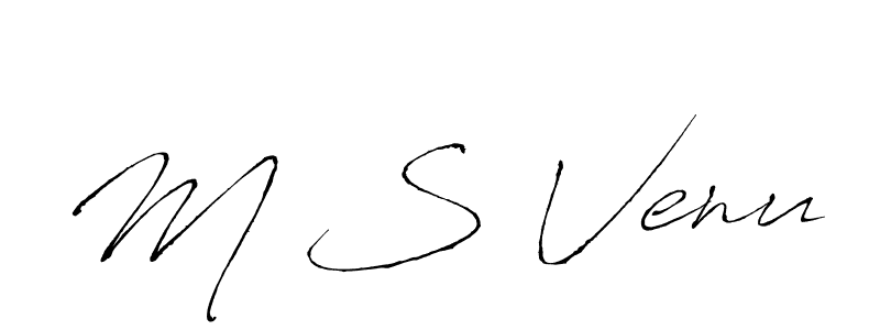 How to Draw M S Venu signature style? Antro_Vectra is a latest design signature styles for name M S Venu. M S Venu signature style 6 images and pictures png
