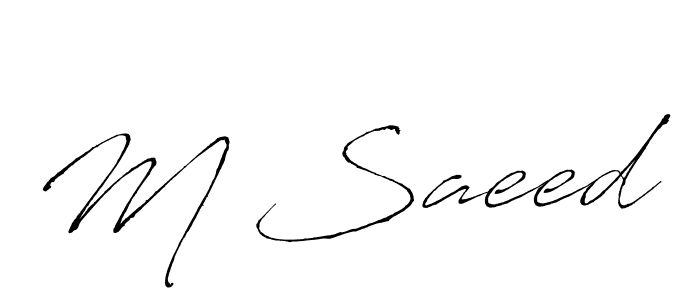 How to Draw M Saeed signature style? Antro_Vectra is a latest design signature styles for name M Saeed. M Saeed signature style 6 images and pictures png