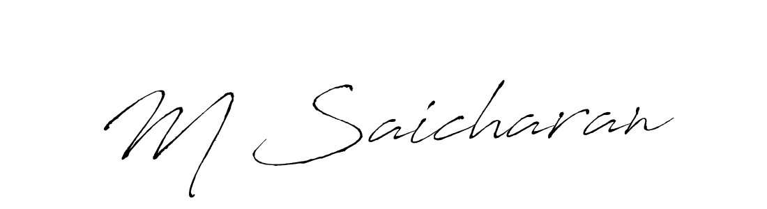 How to Draw M Saicharan signature style? Antro_Vectra is a latest design signature styles for name M Saicharan. M Saicharan signature style 6 images and pictures png