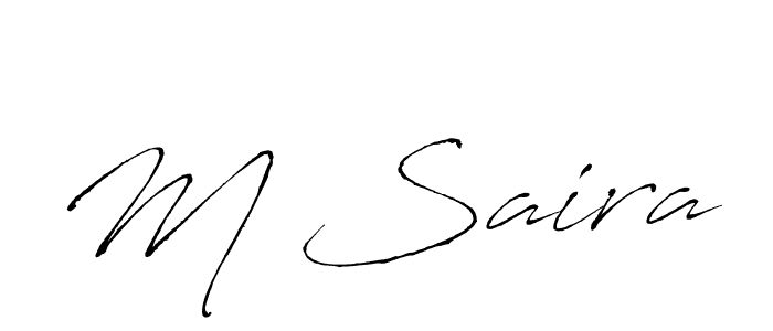 Make a short M Saira signature style. Manage your documents anywhere anytime using Antro_Vectra. Create and add eSignatures, submit forms, share and send files easily. M Saira signature style 6 images and pictures png