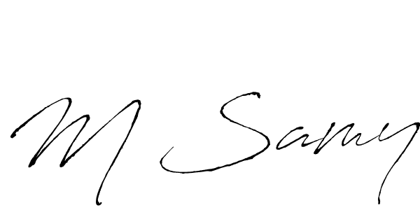 How to Draw M Samy signature style? Antro_Vectra is a latest design signature styles for name M Samy. M Samy signature style 6 images and pictures png
