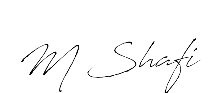 Also You can easily find your signature by using the search form. We will create M Shafi name handwritten signature images for you free of cost using Antro_Vectra sign style. M Shafi signature style 6 images and pictures png