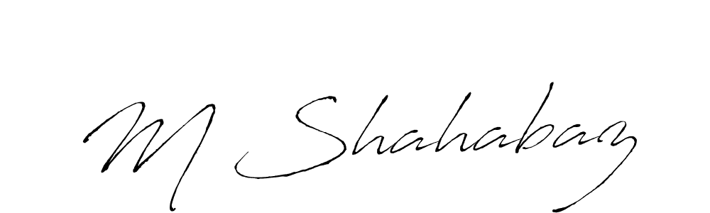 It looks lik you need a new signature style for name M Shahabaz. Design unique handwritten (Antro_Vectra) signature with our free signature maker in just a few clicks. M Shahabaz signature style 6 images and pictures png