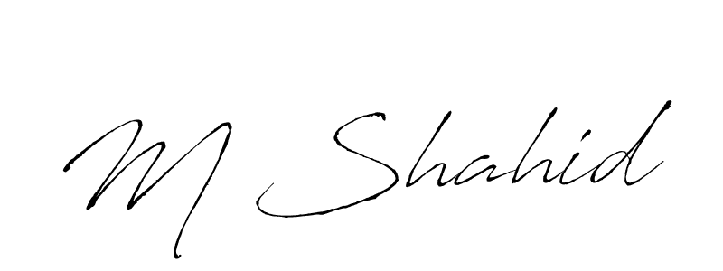 It looks lik you need a new signature style for name M Shahid. Design unique handwritten (Antro_Vectra) signature with our free signature maker in just a few clicks. M Shahid signature style 6 images and pictures png