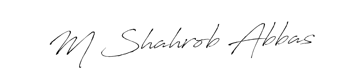 Make a short M Shahrob Abbas signature style. Manage your documents anywhere anytime using Antro_Vectra. Create and add eSignatures, submit forms, share and send files easily. M Shahrob Abbas signature style 6 images and pictures png