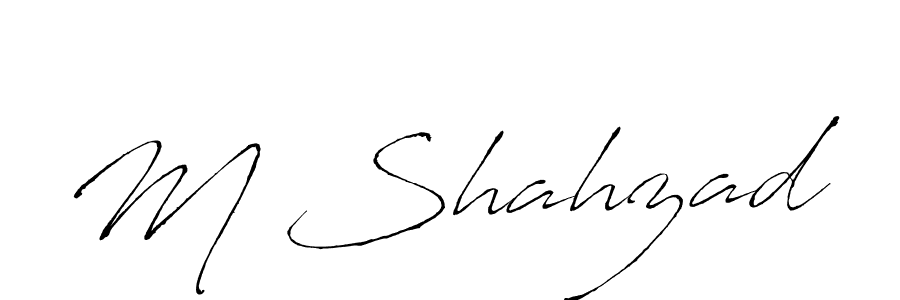 Also we have M Shahzad name is the best signature style. Create professional handwritten signature collection using Antro_Vectra autograph style. M Shahzad signature style 6 images and pictures png