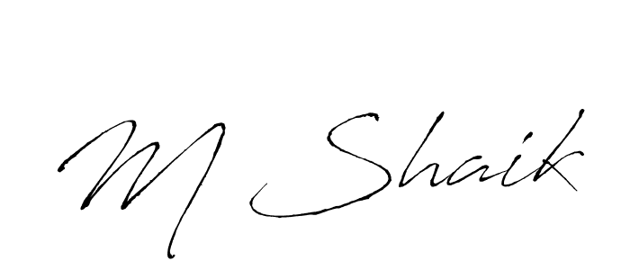 Once you've used our free online signature maker to create your best signature Antro_Vectra style, it's time to enjoy all of the benefits that M Shaik name signing documents. M Shaik signature style 6 images and pictures png