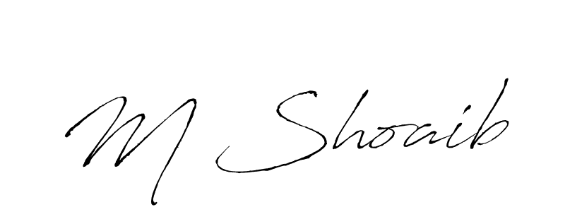 The best way (Antro_Vectra) to make a short signature is to pick only two or three words in your name. The name M Shoaib include a total of six letters. For converting this name. M Shoaib signature style 6 images and pictures png