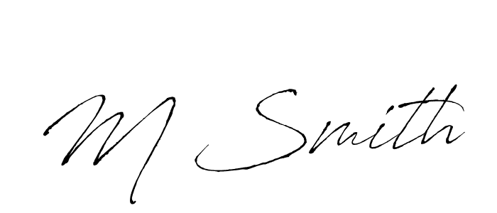 Once you've used our free online signature maker to create your best signature Antro_Vectra style, it's time to enjoy all of the benefits that M Smith name signing documents. M Smith signature style 6 images and pictures png