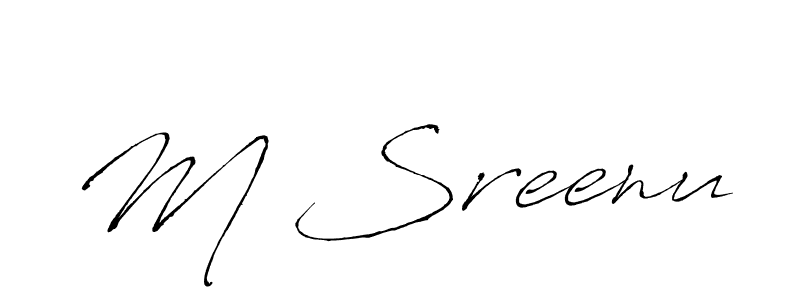 Similarly Antro_Vectra is the best handwritten signature design. Signature creator online .You can use it as an online autograph creator for name M Sreenu. M Sreenu signature style 6 images and pictures png