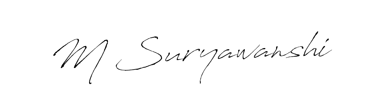 It looks lik you need a new signature style for name M Suryawanshi. Design unique handwritten (Antro_Vectra) signature with our free signature maker in just a few clicks. M Suryawanshi signature style 6 images and pictures png