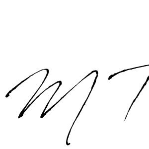 How to make M T name signature. Use Antro_Vectra style for creating short signs online. This is the latest handwritten sign. M T signature style 6 images and pictures png