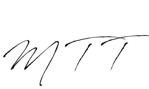 Also You can easily find your signature by using the search form. We will create M T T name handwritten signature images for you free of cost using Antro_Vectra sign style. M T T signature style 6 images and pictures png